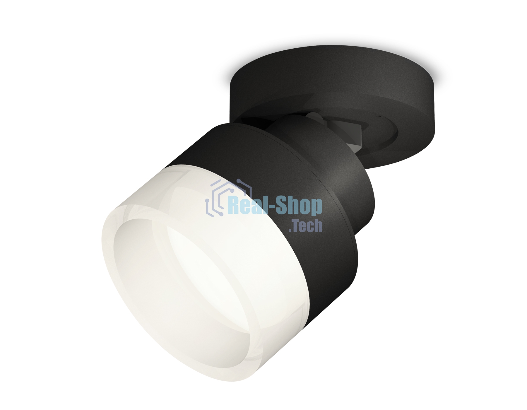 Светильник Ambrella Light XM8102020 SBK/FR черный песок/белый матовый GX53 (A2229, A2106, C8102, N8401)