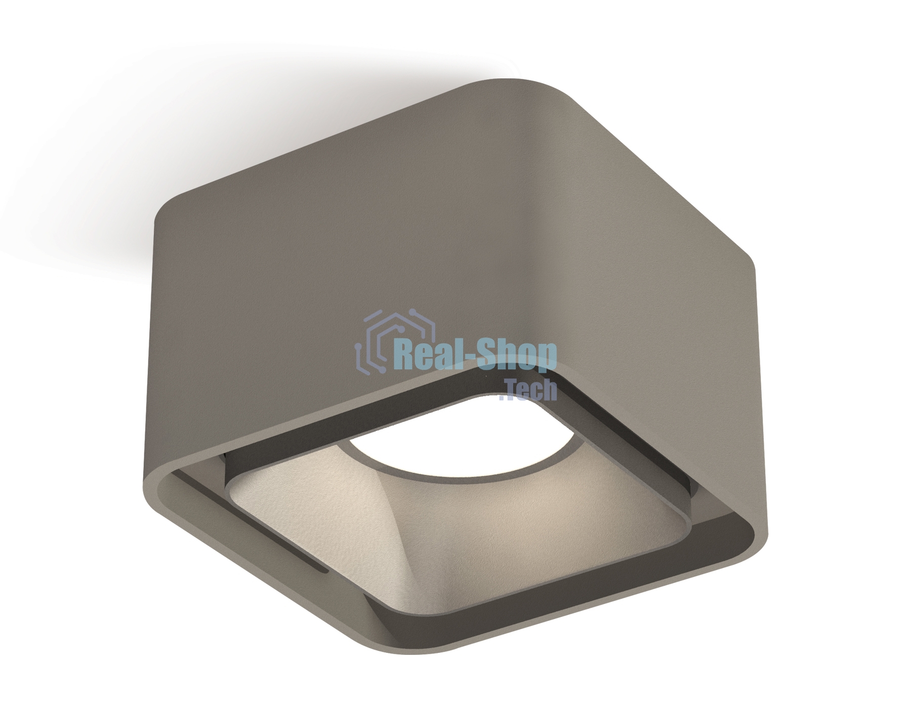 Светильник Ambrella Light XS7834003 SGR/SSL серый песок/серебро песок MR16 GU5.3 (C7834, N7703)