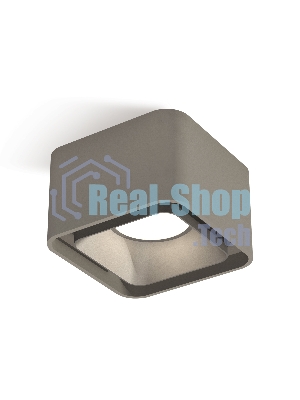Светильник Ambrella Light XS7834003 SGR/SSL серый песок/серебро песок MR16 GU5.3 (C7834, N7703)