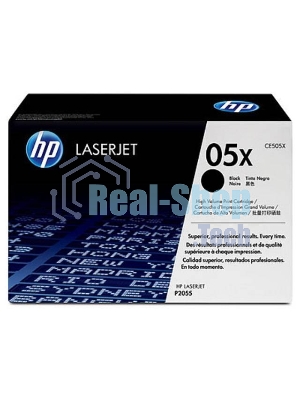 Картридж лазерный HP CE505X черный для LJ P2055 6500 стр.