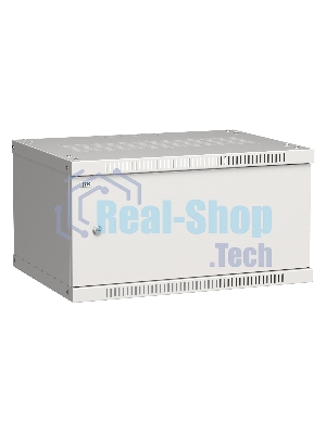 Шкаф ITK LWE3-06U64-MF LINEA WE 6U 600x450 мм дверь металл серый