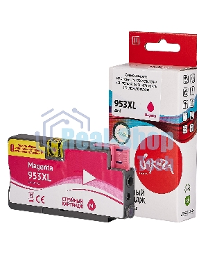 Картридж струйный Sakura F6U17AE (№953XL Magenta) для HP, пурпурный, 26 мл., 1600 к.
