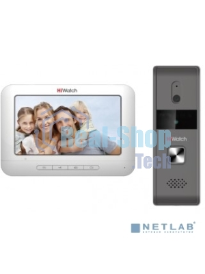 Видеодомофон Hikvision DS-D100KF белый