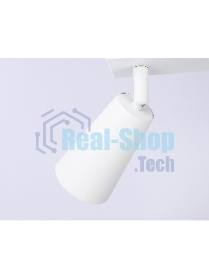 Накладной поворотный спот Ambrella light TA13145/2 WH белый GU10/2 max 12W 295*60*130