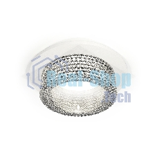Комплект встраиваемого светильника Ambrella light XC6512040 SWH/CL белый песок/прозрачный MR16 GU5.3 (C6512, N6150)