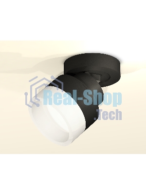 Светильник Ambrella Light XM8102020 SBK/FR черный песок/белый матовый GX53 (A2229, A2106, C8102, N8401)