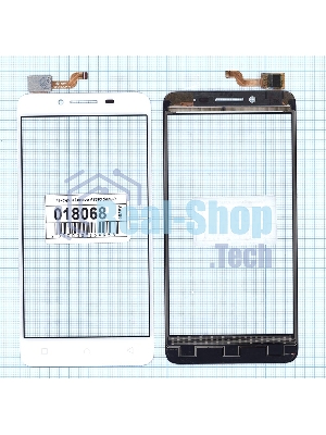 Сенсорное стекло (тачскрин) для Lenovo A3690, белое
