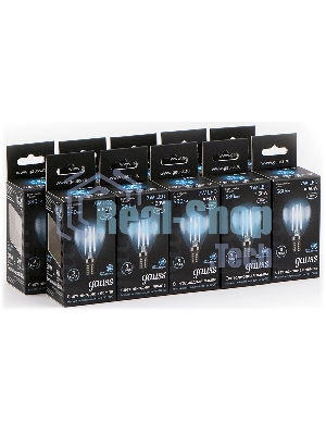 Лампа светодиодная Filament Шар E14 7Вт 4100К Gauss 105801207