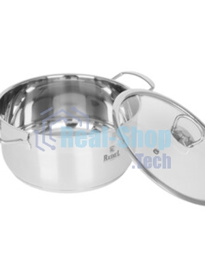 Кастрюля RASHEL Гретта R-50 5 л из нерж ст. кр., 2