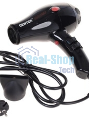 Фен Centek CT-2221 Professional черный, 2200 Вт