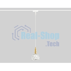 Светильник трековый светодиодный GV1656 BK/GD черный/золото IP20 9W 4200K 48V 24° D115*1500