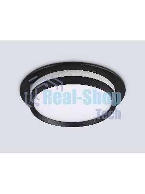 Светильник Ambrella light TN5215 BK черный GX53 max 15W D105*40