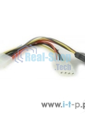 Кабель питания SATA Gembird/Cablexpert CC-SATA-PSY2, 15 см, molex 4pin/molex4pin+sata 15pin, на 2 устр.