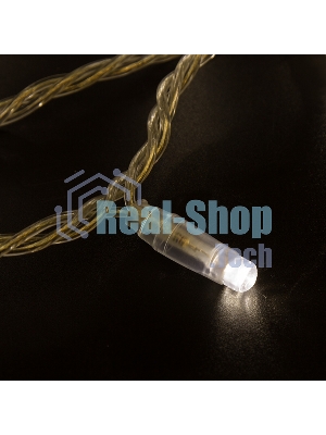 Гирлянда Neon-night Нить 10м, эффект мерцания (каждый 5-ый), прозрачный ПВХ, 230В, теплый белый