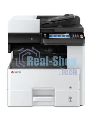 МФУ лазерное Kyocera Ecosys M4132idn (1102P13NL0), A3, ч/б, печ. до 32 стр/мин. (А4) до 17 стр/мин. (А3), скан. до 50 стр/мин., 1200 x 1200 dpi (печать) 600x600dpi (скан.), USB, RJ-45, NFC, Air Print, Mopria