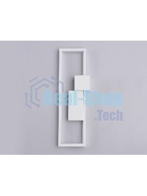 Светильник Ambrella light FL5222 SWH белый песок LED 3000K/4200K/6400K 24W 400*140*100