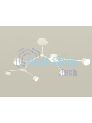 Светильник Ambrella light XB9055150/6 SWH белый песок GX53 (C9055, N8112)
