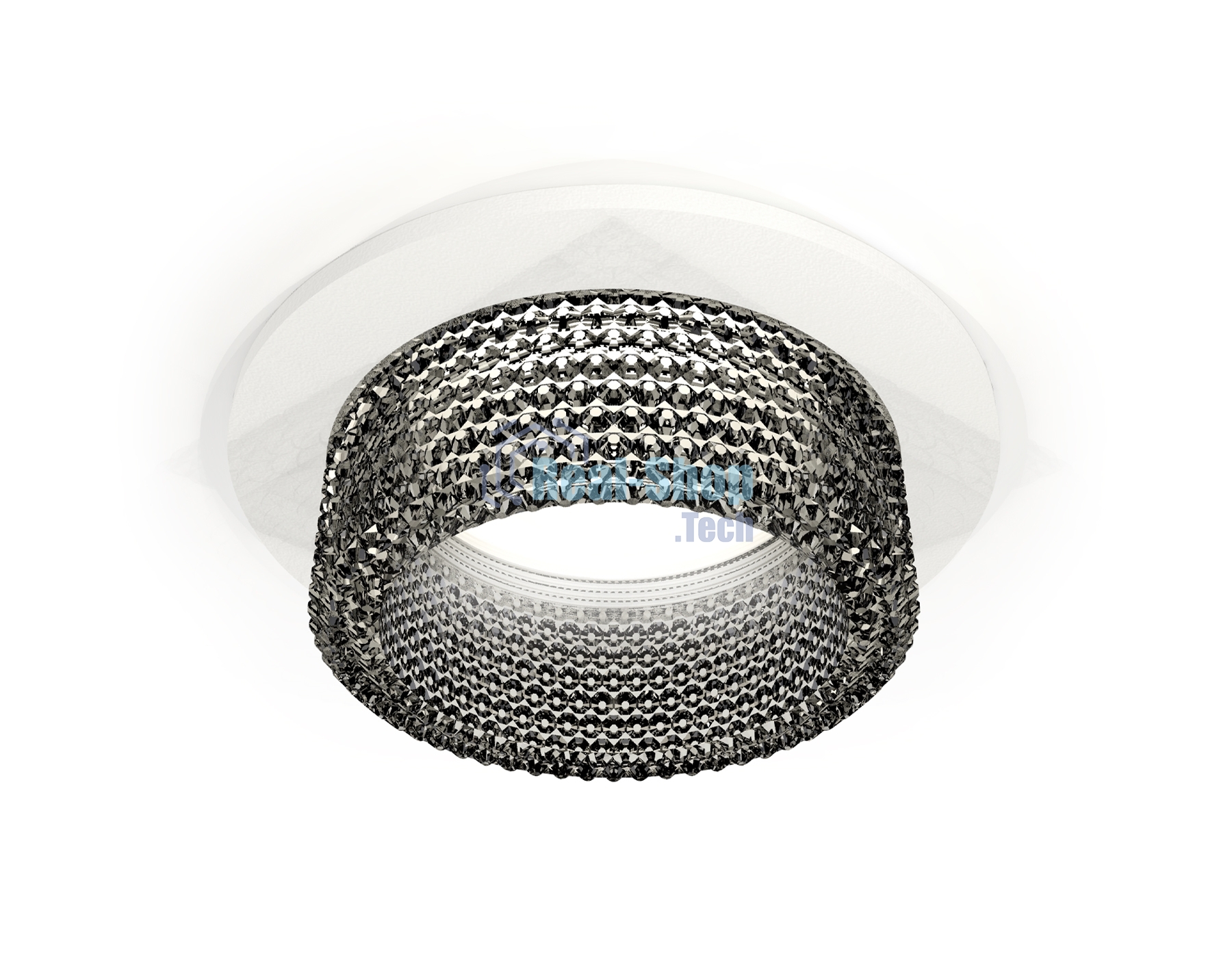 Комплект встраиваемого светильника Ambrella light XC6512041 SWH/BK белый песок/тонированный MR16 GU5.3 (C6512, N6151)
