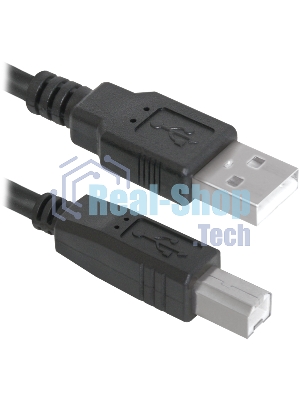 Кабель USB Defender USB04-10 USB2.0 AM-BM, 3.0м