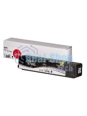 Картридж струйный Sakura CN625AE (№970XL Black) для HP, черный, 256 мл., 10000 к.