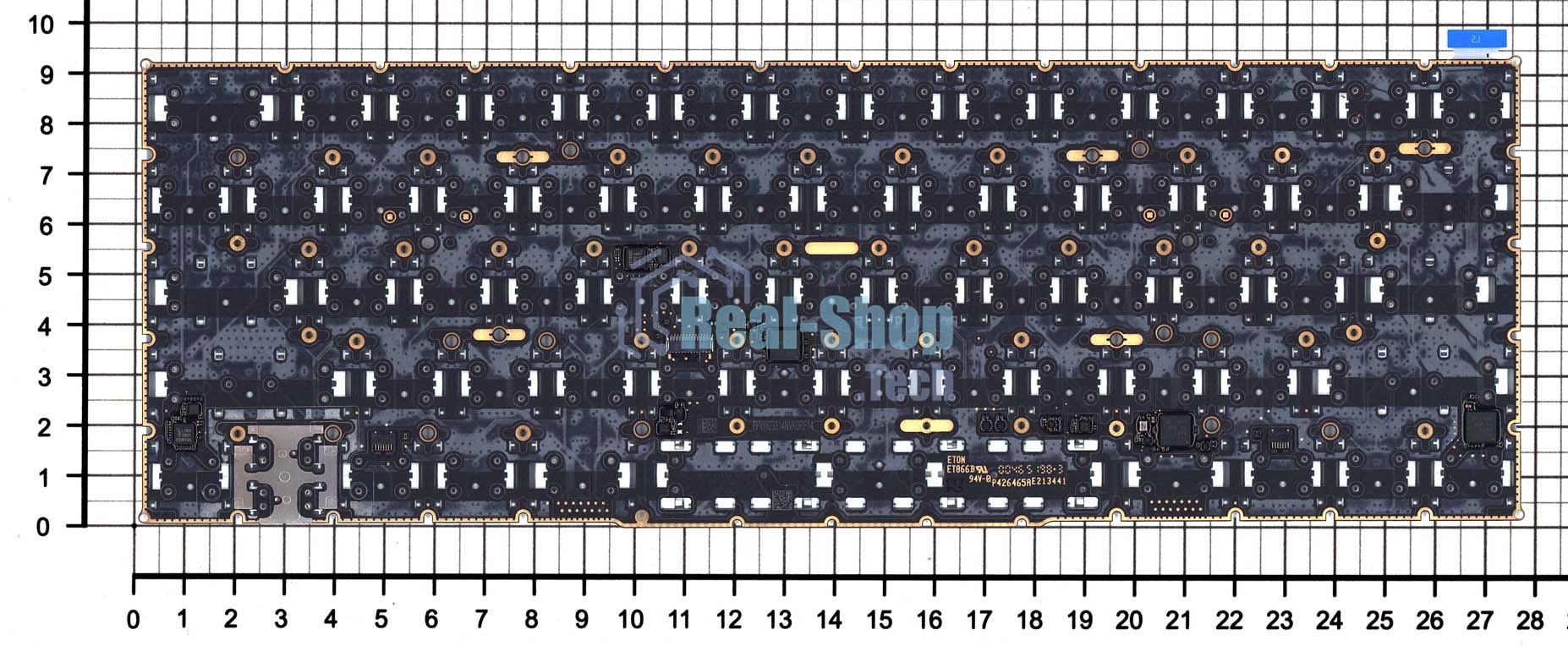 Клавиатура для ноутбука Apple MacBook Pro Retina 13