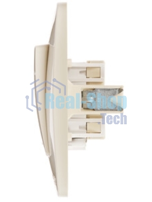 Systeme Electric Blanca внутр Беж Выключатель 1-клавишный (cх.1) с подсветкой, 10А, 250B