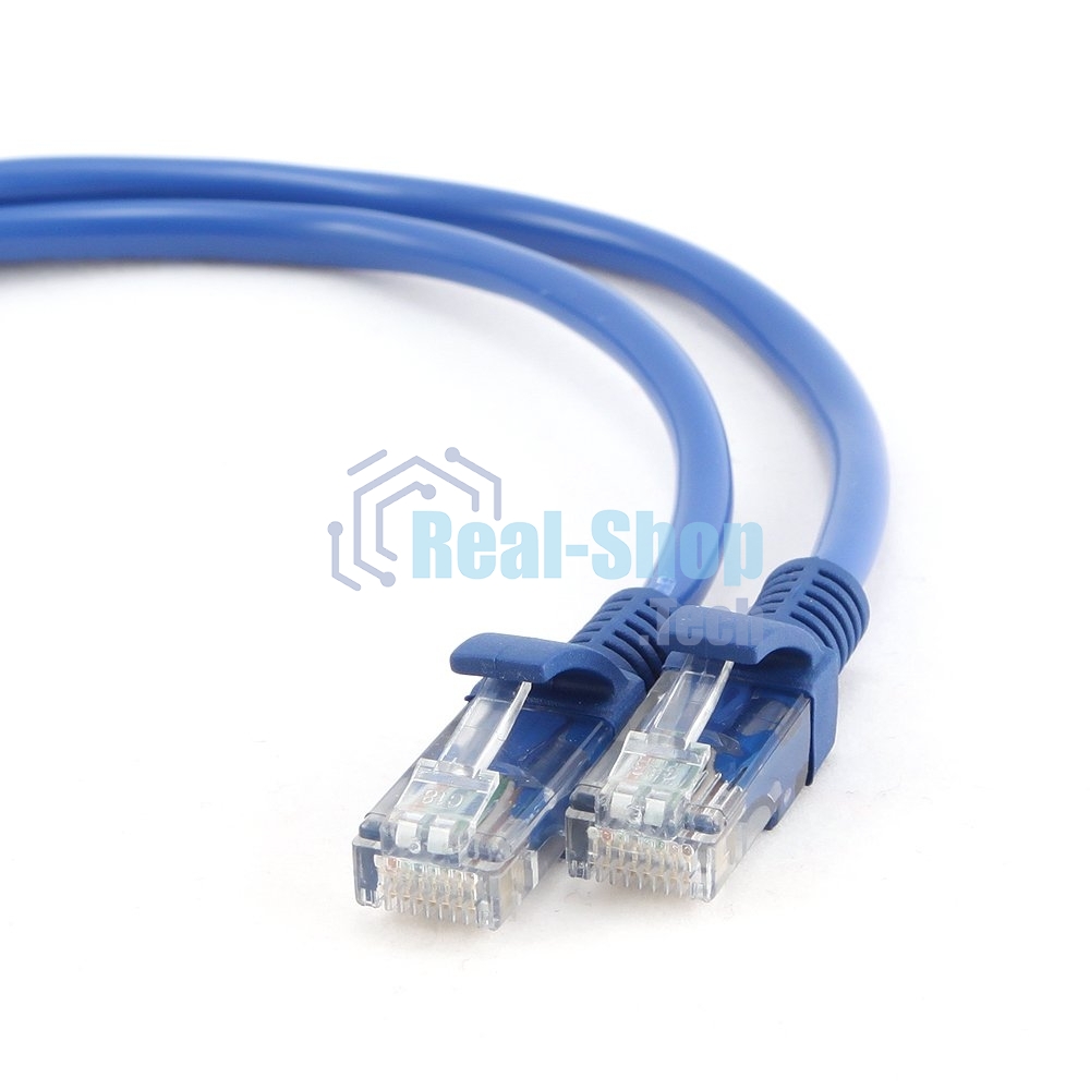 Патч-корд FTP Cablexpert cat.5e, 2м, литой, многожильный синий