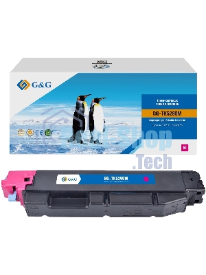Картридж лазерный G&G GG-TK5290M (TK5290M) пурпурный (13000 стр.) для Kyocera ECOSYS P7240cdn