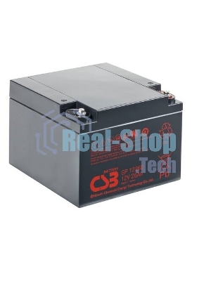 Батарея для ИБП CSB GP-12260 (12V, 26Ah) для UPS клеммы F2