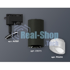 Светильник Ambrella light XT6323180 SBK/FR черный песок/белый матовый MR16 GU5.3 (A2521, C6323, N6256)