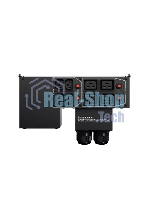 Блок Service Bypass PDU CyberPower MBP60AHVIEC82U 5kVa – 10kVa, 2U, Input/Output Hardwire Kit x 1, IEC C13 x 4, IEC C19 x 4, 288 x 88 x 141, 2.8kg