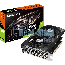 Видеокарта GIGABYTE NVIDIA GeForce RTX 3050 8Gb GDDR6 128bit 2xHDMI 2xDP
