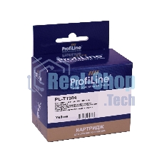 Картридж струйный ProfiLine PL-T1304 для принтеров Epson Stylus SX525WD/SX535WD/SX620/Office B42WD/BX525/BX535/BX625FWD/BX635FWD/BX925/BX935/WorkForce 525/630/3010/3520DWF/3530/3540/7015/7515/7525 с чернилами Yellow 10,1 мл
