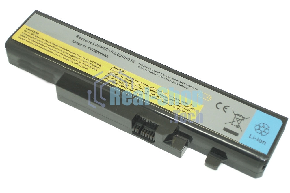 Аккумуляторная батарея для ноутбука Lenovo IdeaPad Y460 (121000916) 5200mAh OEM черный
