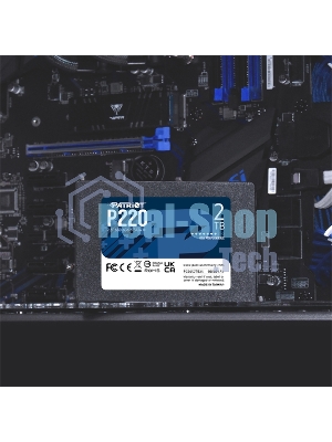 Накопитель SSD Patriot P220, 2Tb, SATA III, 2.5