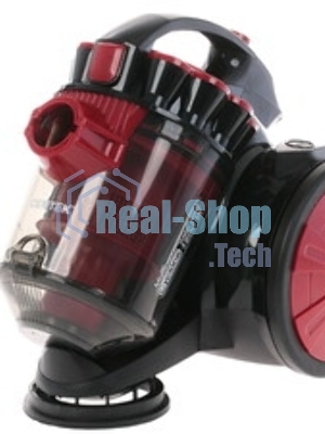 Пылесос Centek CT-2531 красный/черный, 350/1800 Вт, уборка сухая, пылесборник контейнер 1,5 л