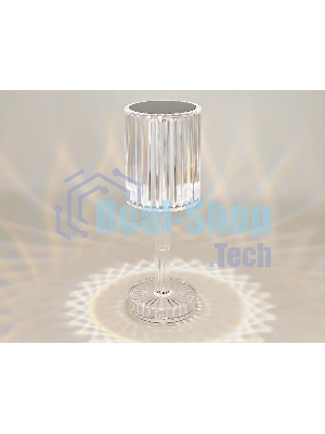 Настольная светодиодная лампа Ambrella light DE8066 CL прозрачный LED 3000K/4200K/6400K 3W