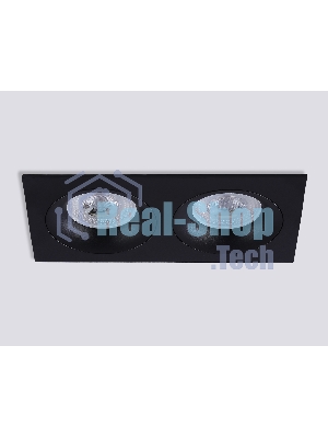 Светильник встраиваемый TN102734/2 BK черный GU5.3 175*92*23