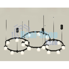 Светильник Ambrella light XR92092210/22 SBK/FR черный песок/белый матовый GX53 (A9209, C9242, C9238, C9232, N8402)