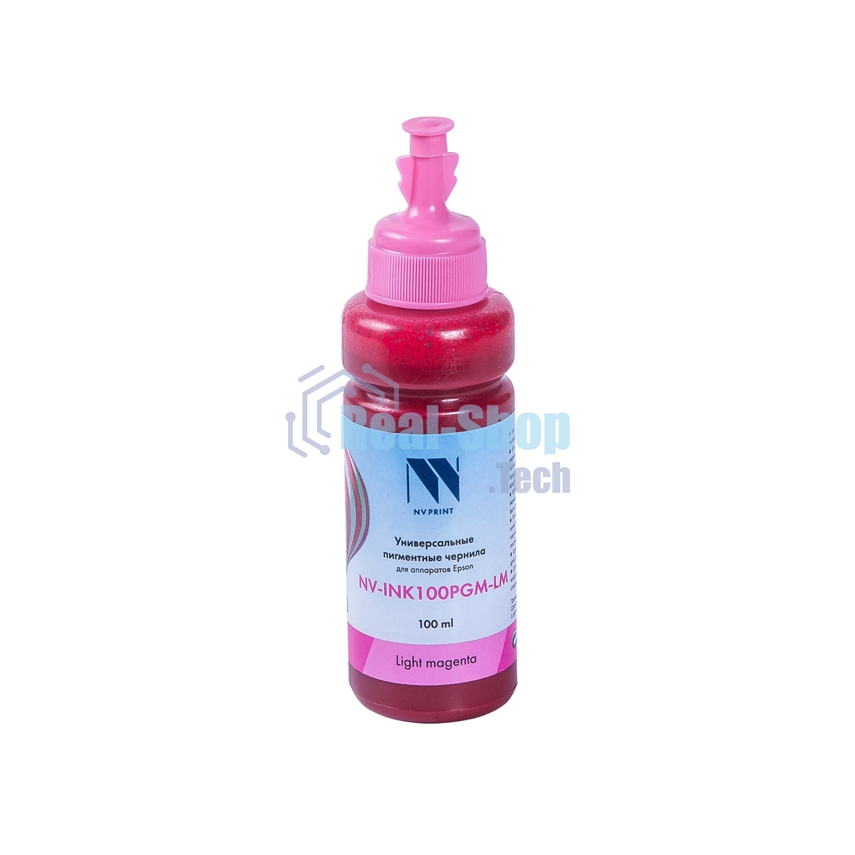 Чернила NVPrint NV-INK100 универсальные Light Magenta пигментные для аппаратов Epson (100мл) Китай