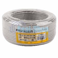 Кабель UTP PROconnect 4PR 24AWG, CU (медь), CAT5E, 100 МГц, PVC, серый, бухта 50 м