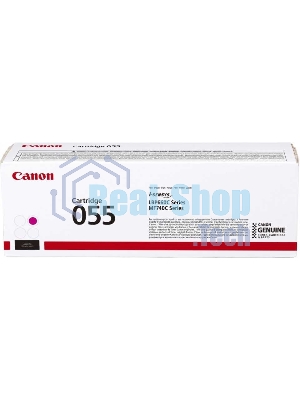Картридж лазерный Canon 055 M (3014C002) пурпурный (2100 стр.) для Canon i-SENSYS серий MF740, LBP660