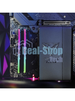 Оперативная память Patriot Viper Venom, DDR5, 32GB (2x16GB), 6800MHz, CL34, DIMM, с радиаторами, RGB, черный