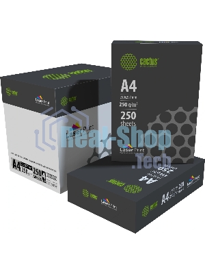 Бумага Cactus CS-LPA4250250 A4/250г/м2/250л./белый для лазерной печати