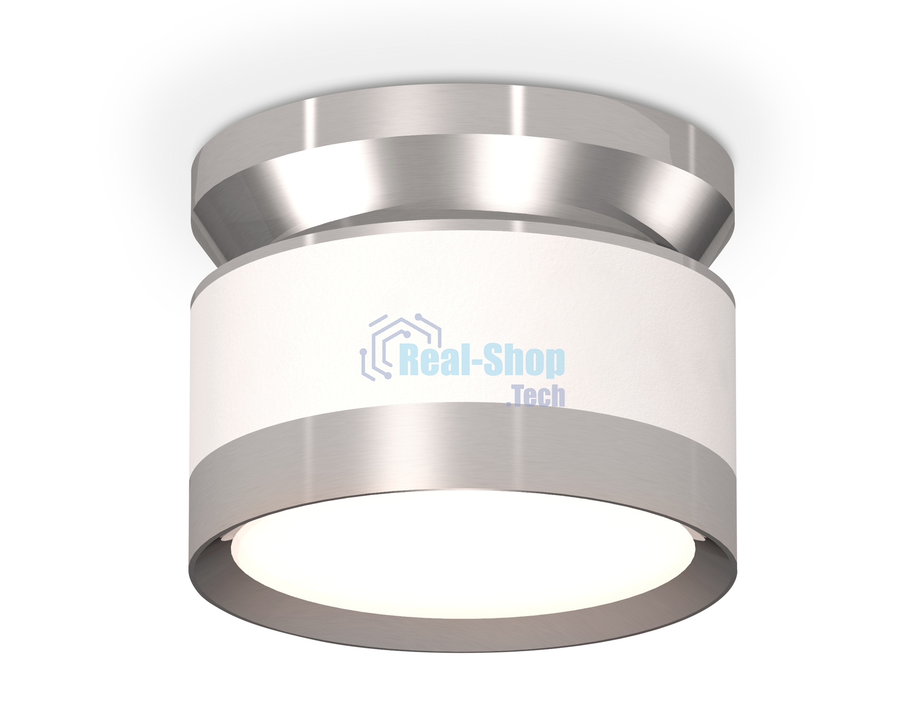 Светильник Ambrella Light XS8101055 SWH/PSL белый песок/серебро полированное GX53 (N8904, C8101, N8118)