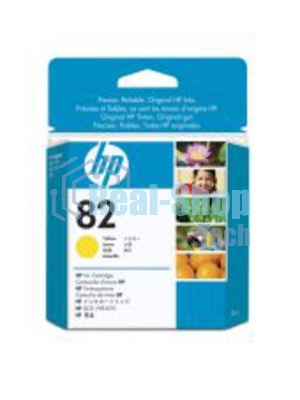 Картридж струйный HP №82 CH568A желтый для HP DJ 510 (28мл)