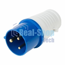 Вилка Rexant 023 переносная 2Р+РЕ 32А 220В IP44