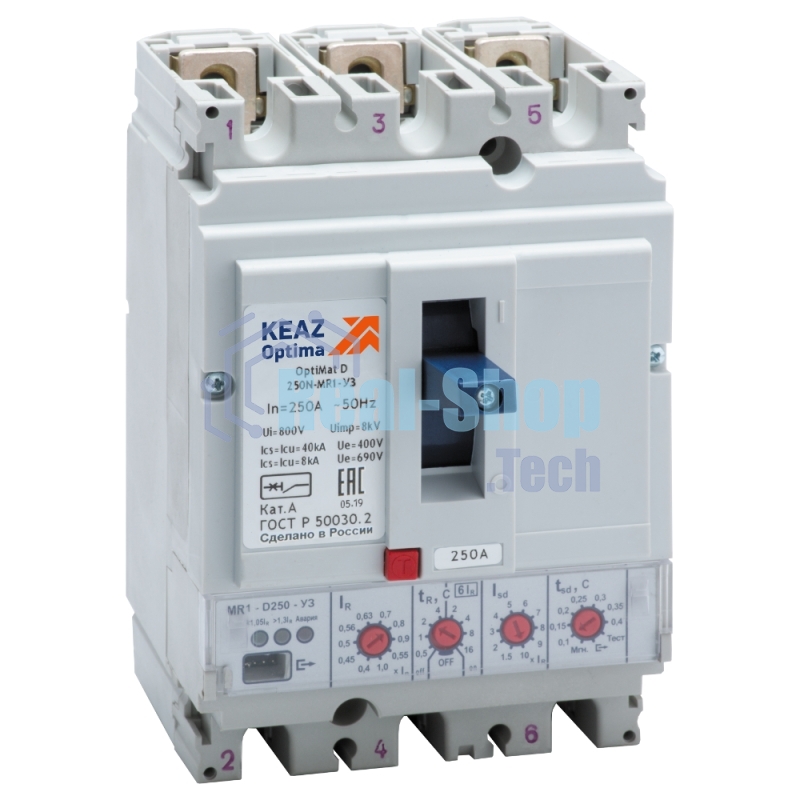 Выключатель автоматический D100N MR1 OptiMat У3 КЭАЗ 144412