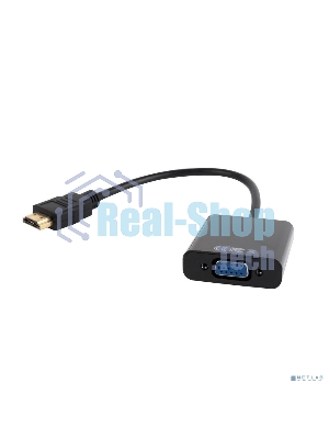 Переходник Gembird-Cablexpert Переходник HDMI-VGA, 19M/15F (A-HDMI-VGA-03)