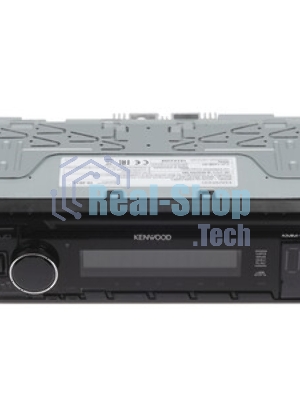 Автомагнитола Kenwood KMM-105M, 1 DIN, USB Type-A, AUX, съёмная панель